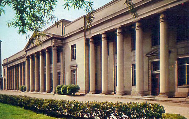 Vintage view from the northwest