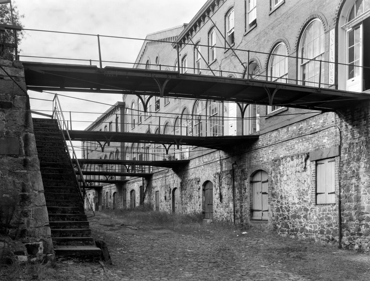 Vintage view from the southeast