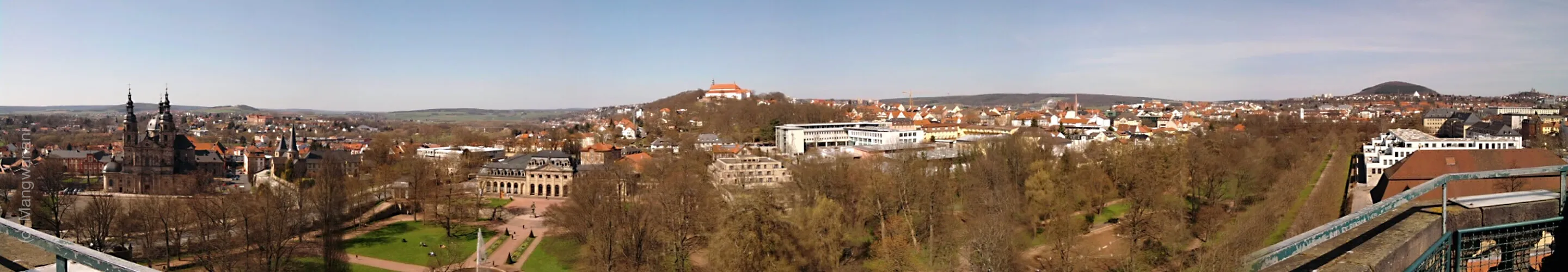 Panorama of Fulda