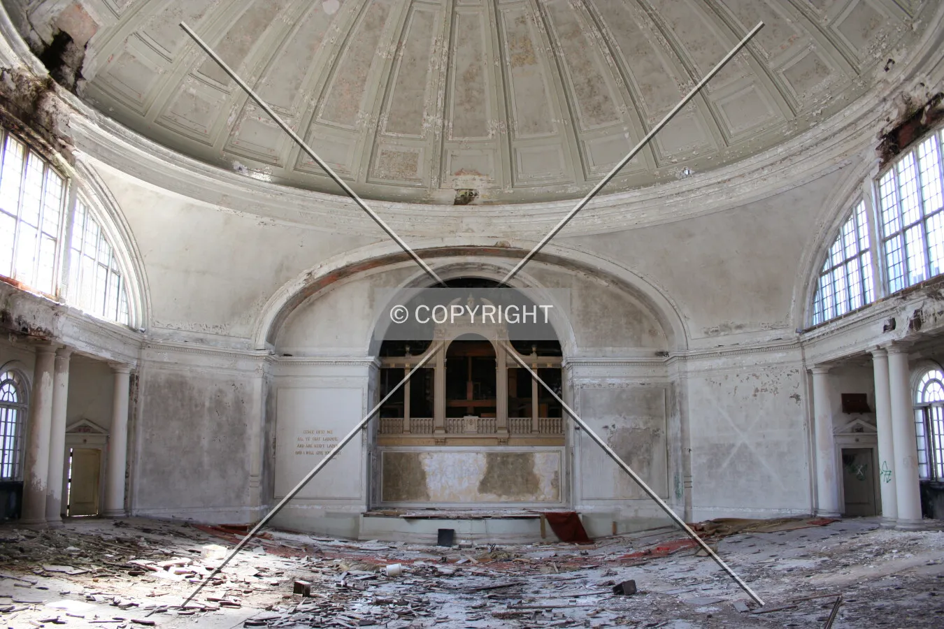 Main sanctuary