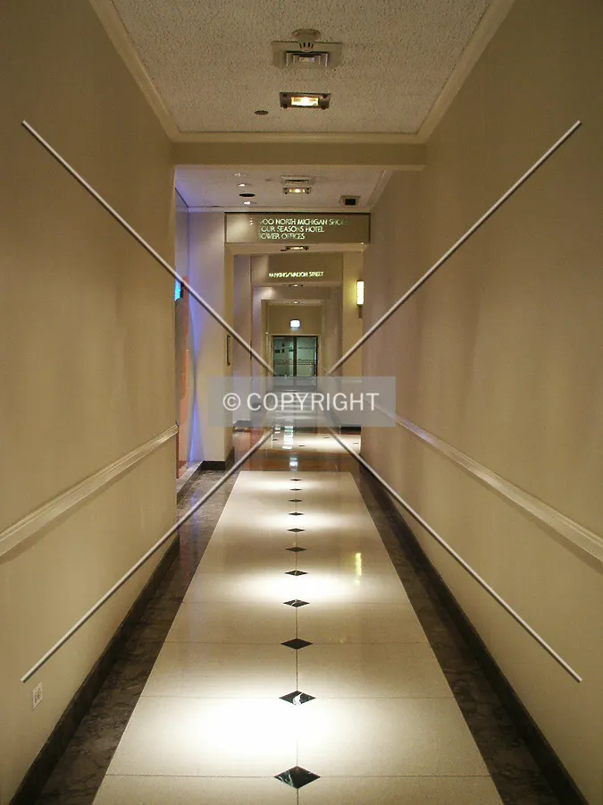 6th floor passageway from the garage to the shopping mall