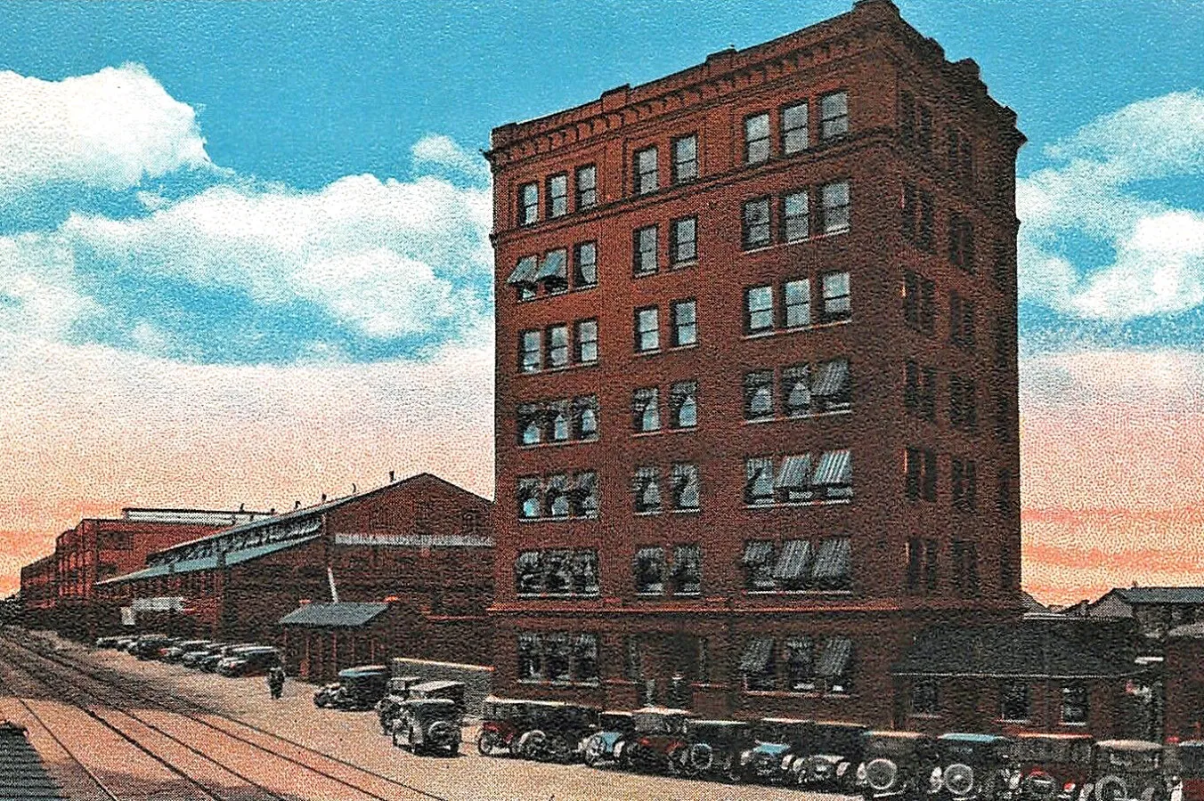 View from the northeast