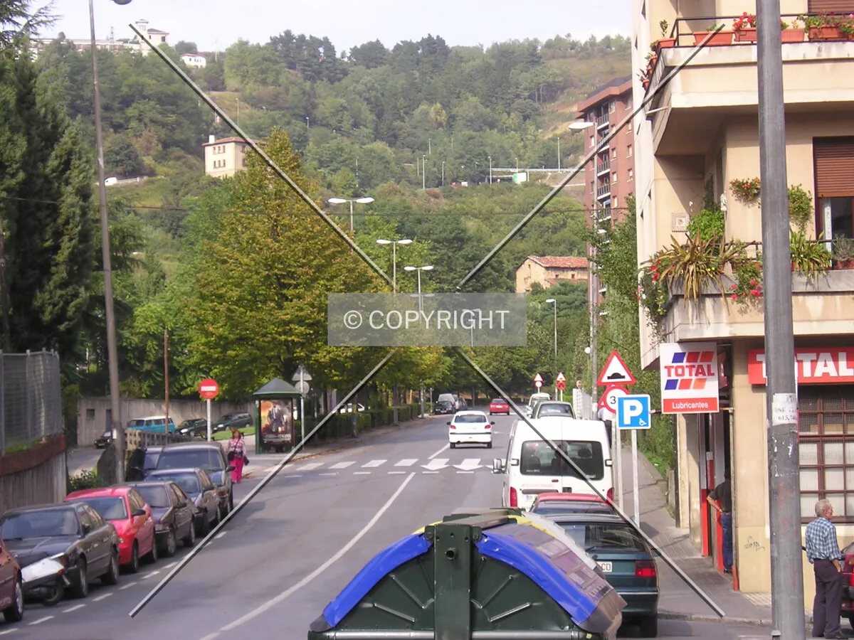 View towards the north
