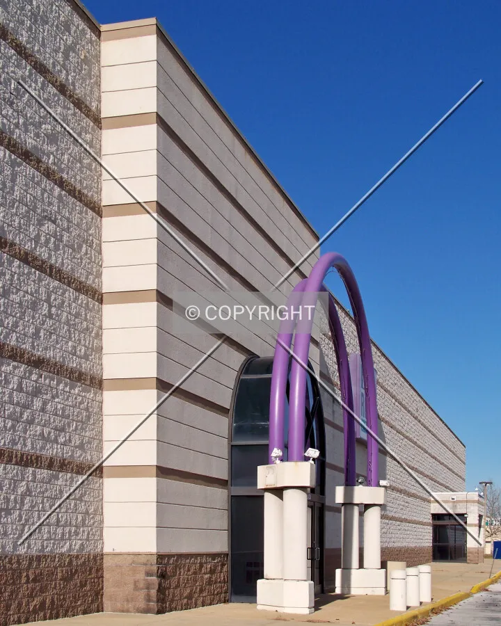Entrance from the southeast; December 11, 2008
