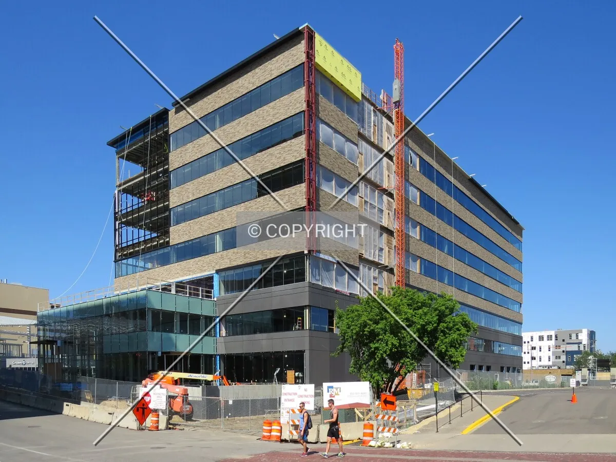 View to the west across 5th Avenue North