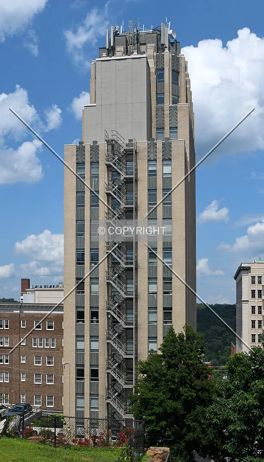 View from the southwest