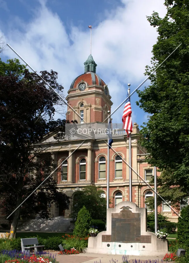View from the east