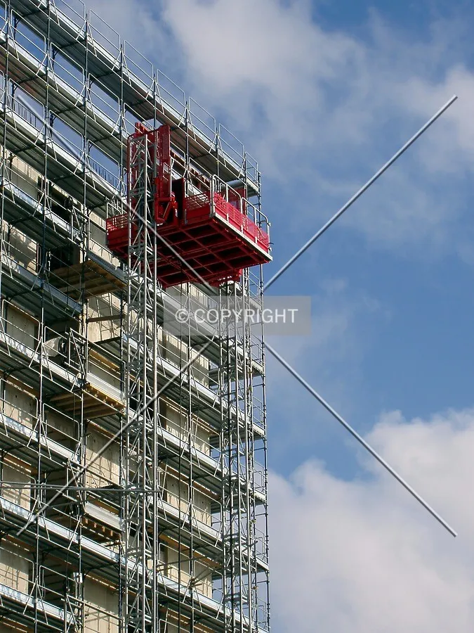 The elevator for workers