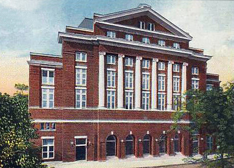 Vintage view from the northeast