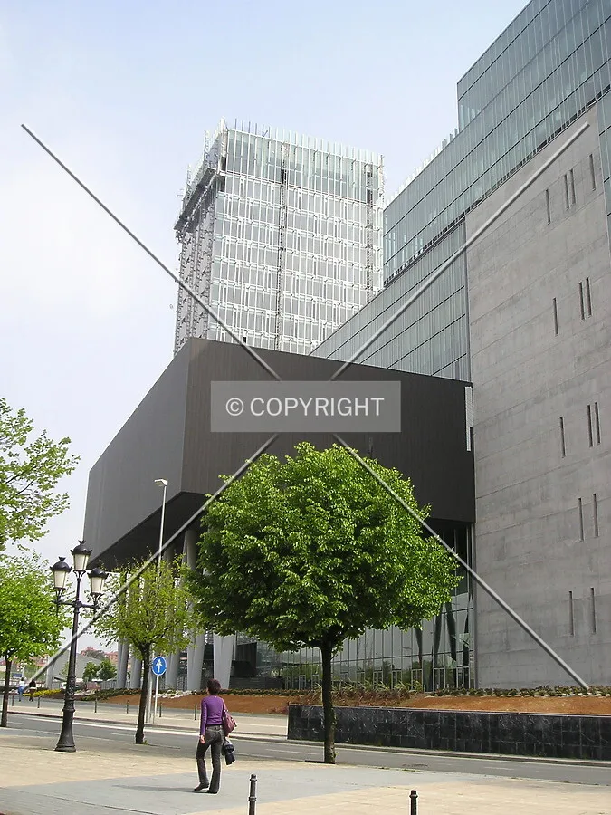 Part view of the northern facade