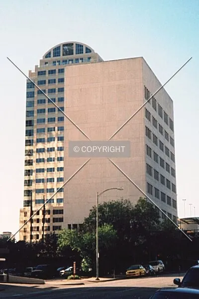 View from the east with 300 West Sixth rising in the background
