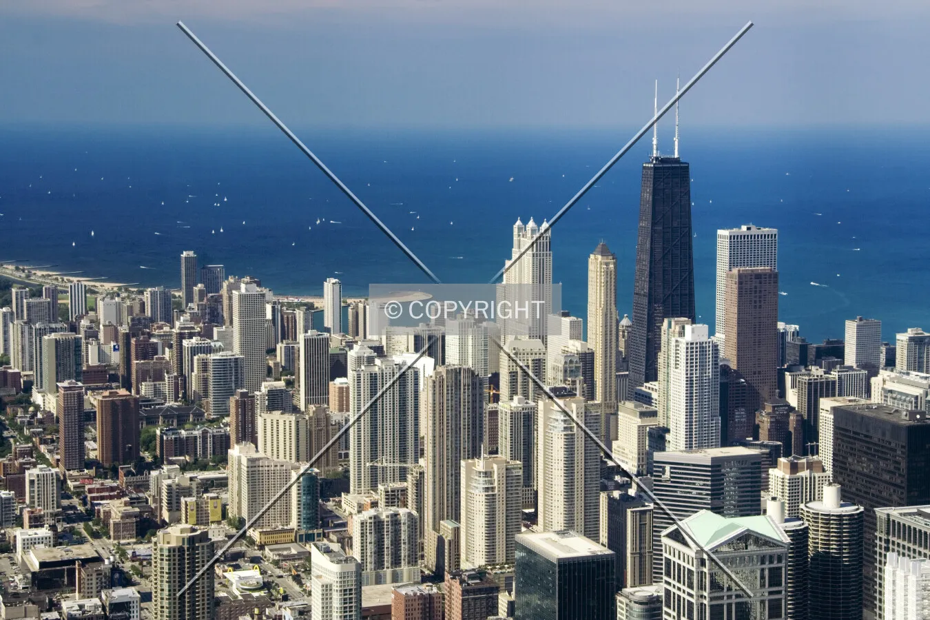 Near North Side from Sears Tower