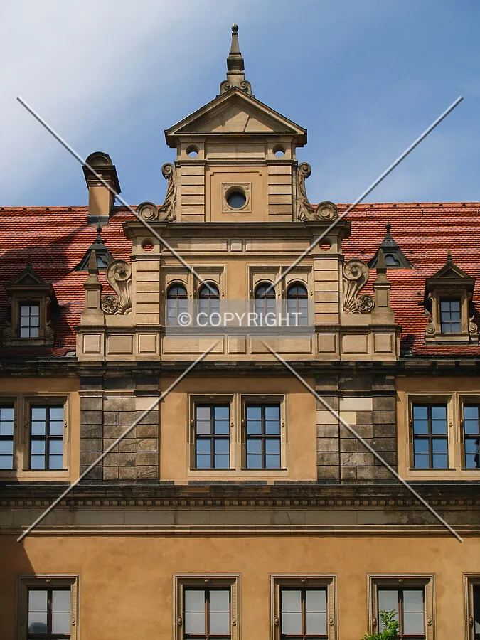 Detail of the western facade