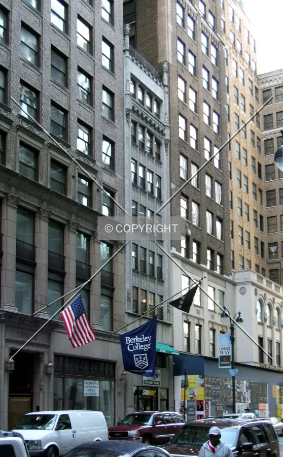 View from the east on 41st Street