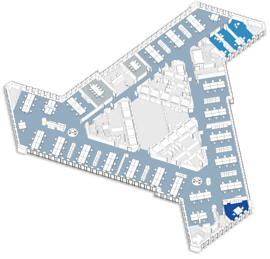 Floor plan - open space