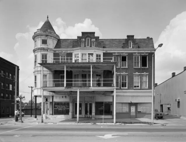 Vintage view of the east façade