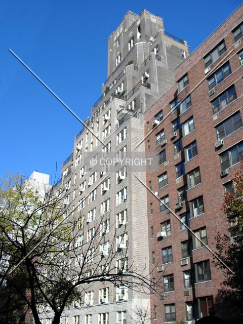 View from the southeast