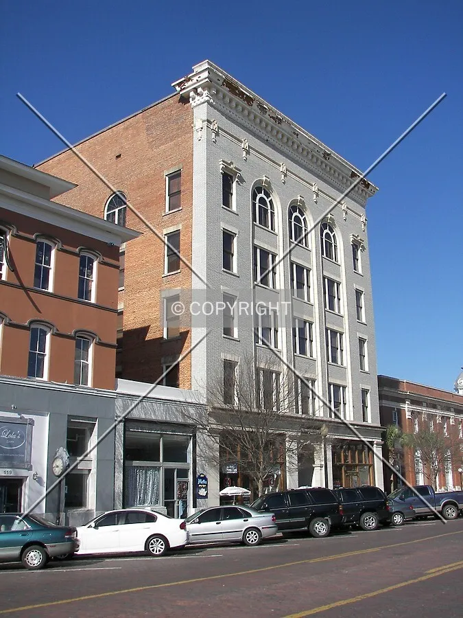 View from the southeast