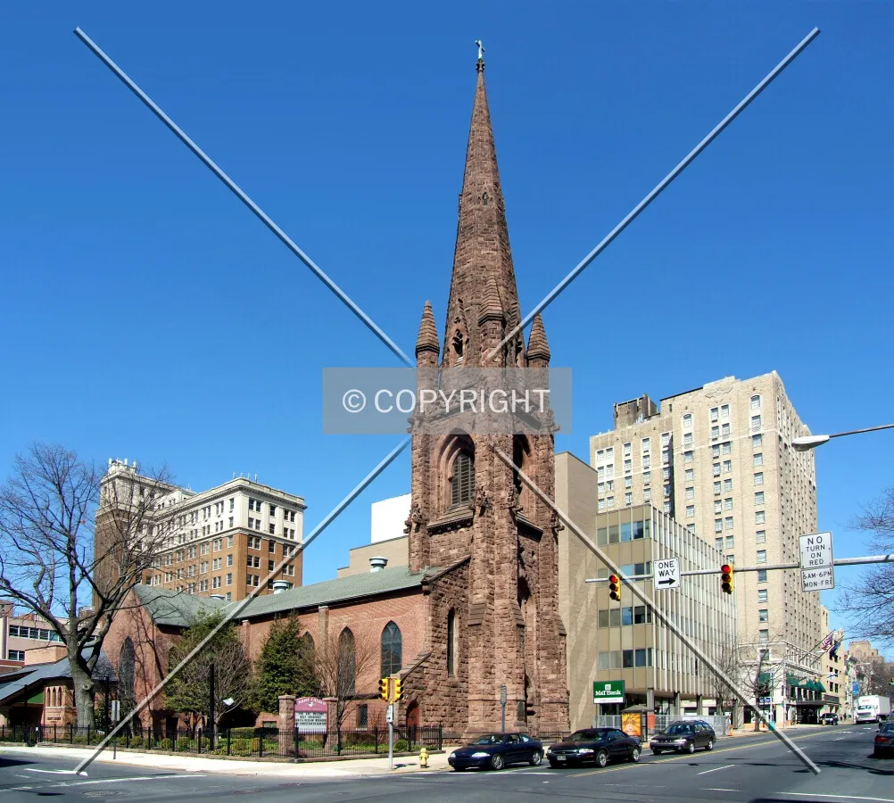 View from the southeast at Court and 5th streets