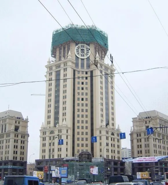 View across the square