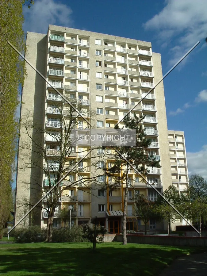 Façade de l'entrée de l'immeuble