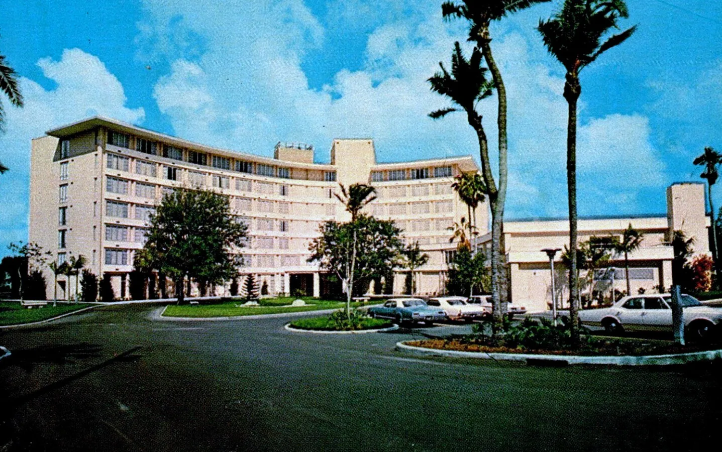Vintage view from the southeast