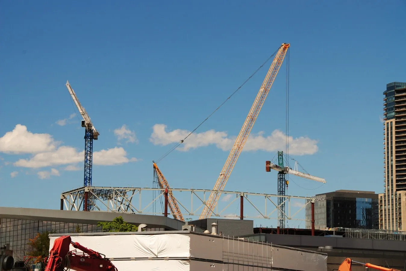 Vertical expansion in progress