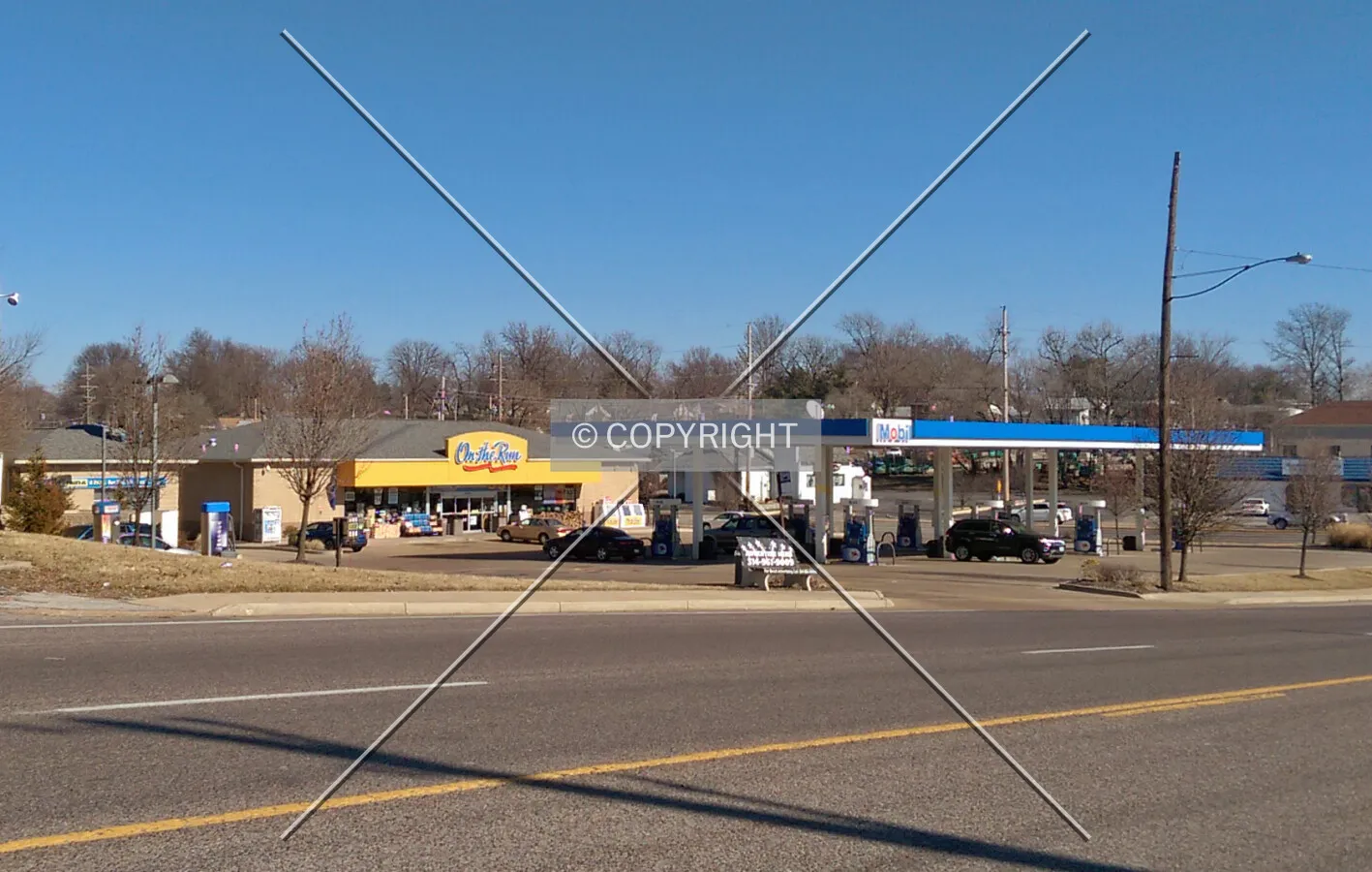 View from the southwest; January 30, 2015