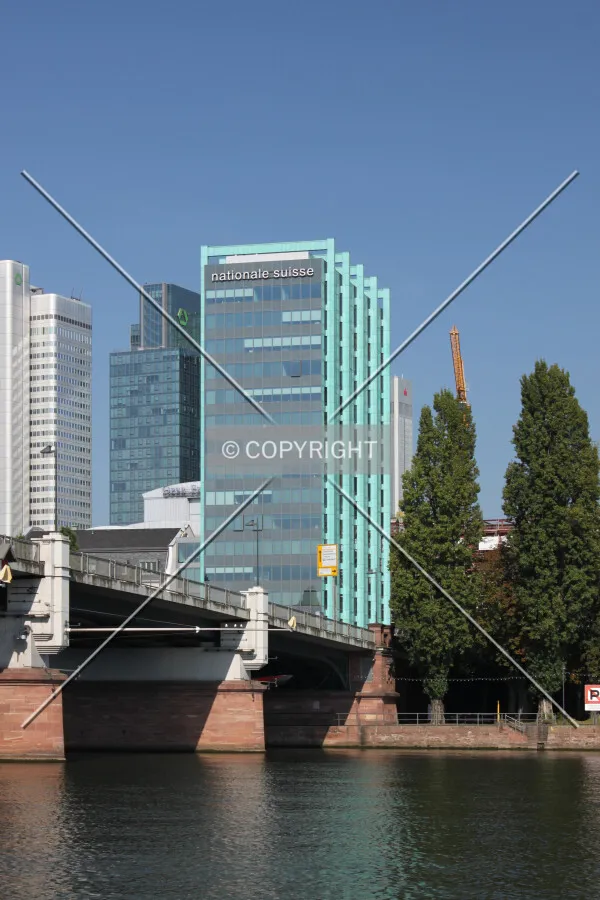 View from across the Main river