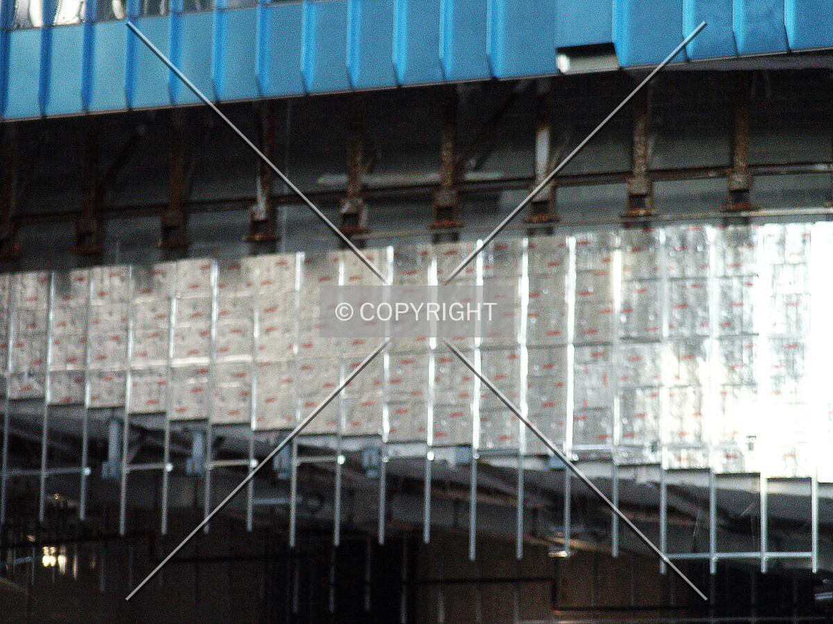 Insulation on the parking ramp