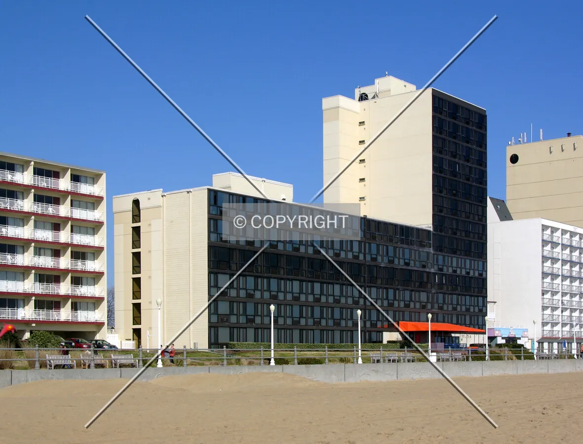 From the beach to the southeast