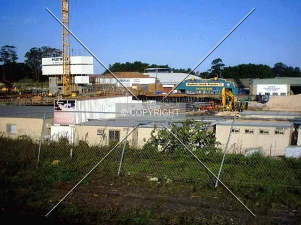 View of site, March 12, 2003
