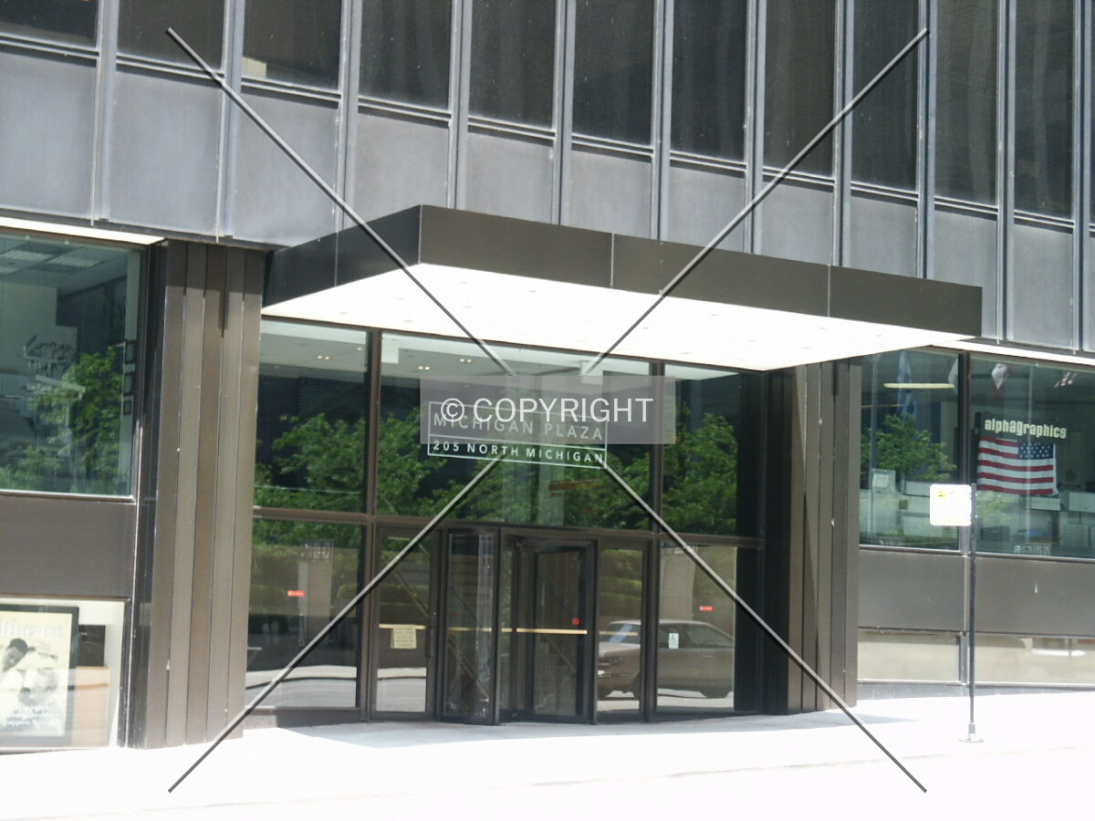 Side entrance on the south side