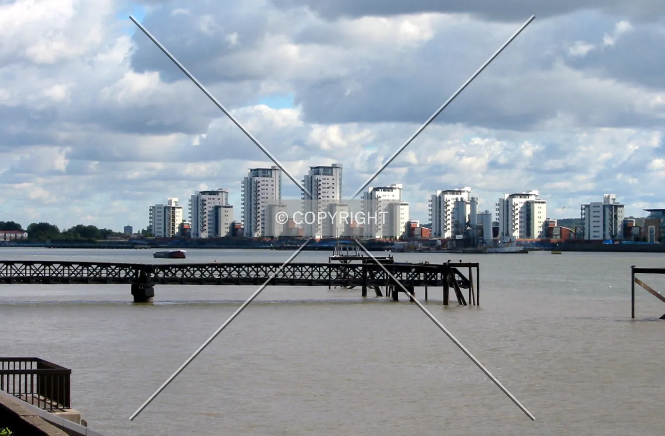 View from North Woolwich