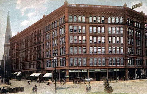 View from the northeast