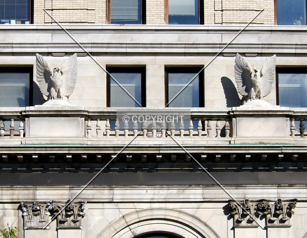 Original facade details