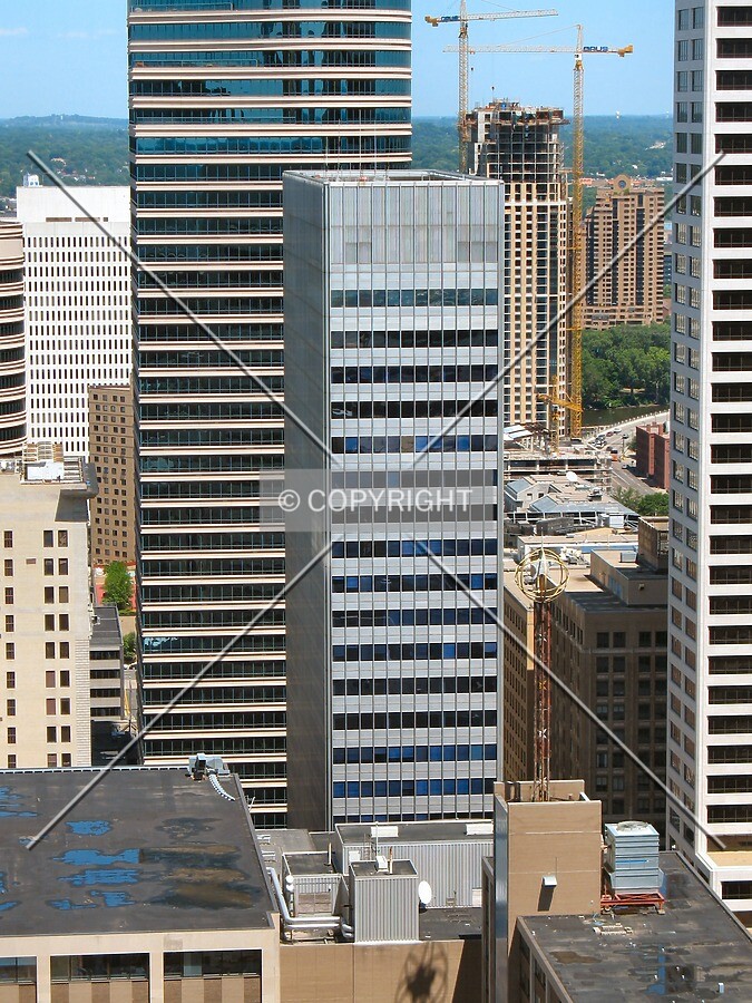 View to the north from the Foshay Tower Observation Deck
