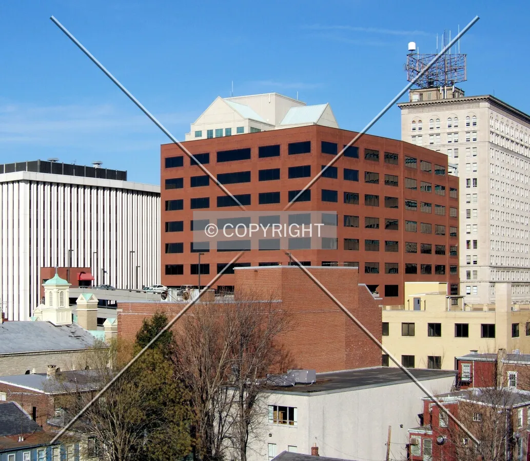 View from the southeast