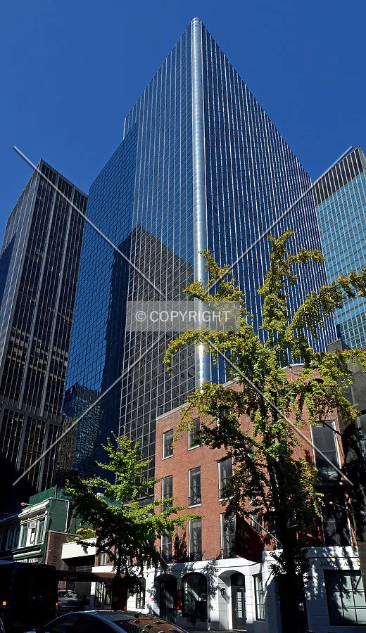 View from the south on 49th Street