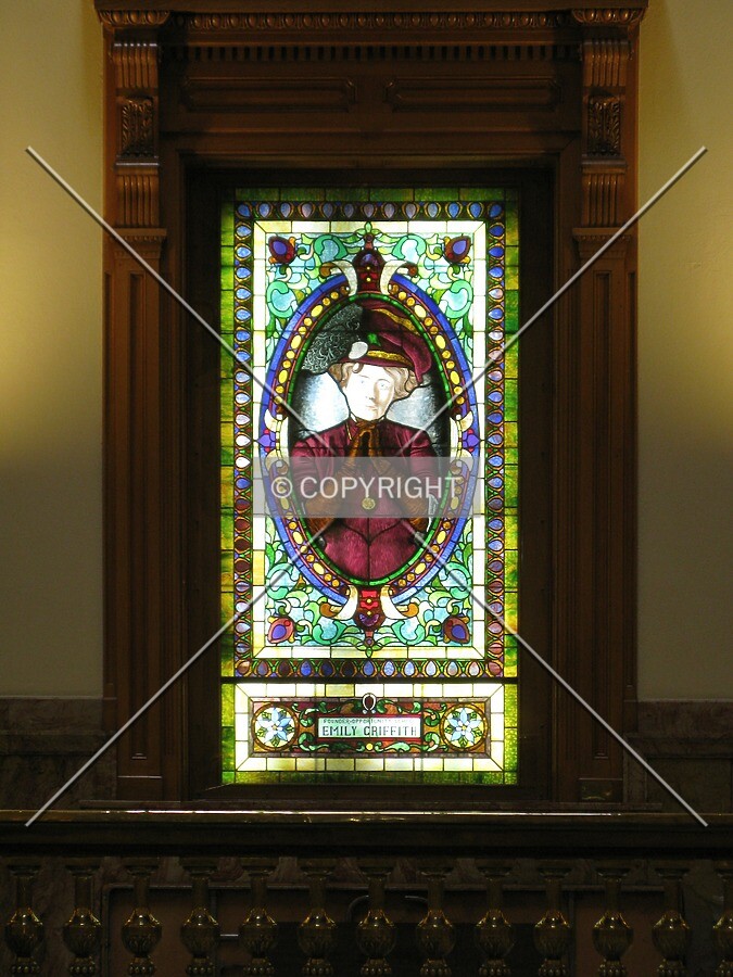 Interior stained glass