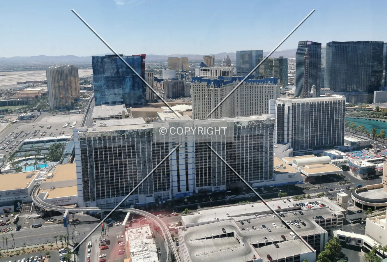 View over Las Vegas from High Roller