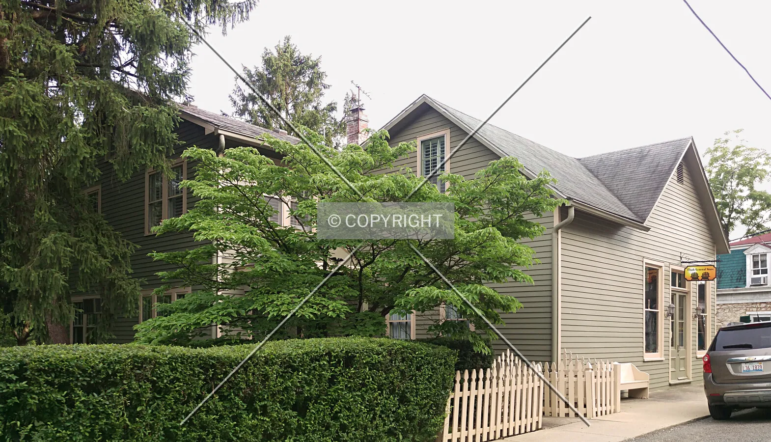 View from the northwest; June 23, 2015
