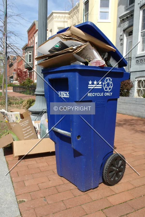 Recycle garbage can