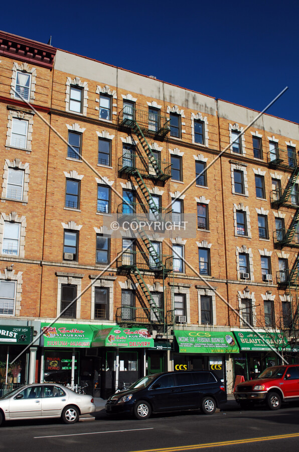 View across 145th Street