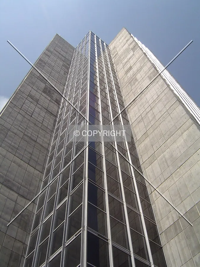 Looking up the east side