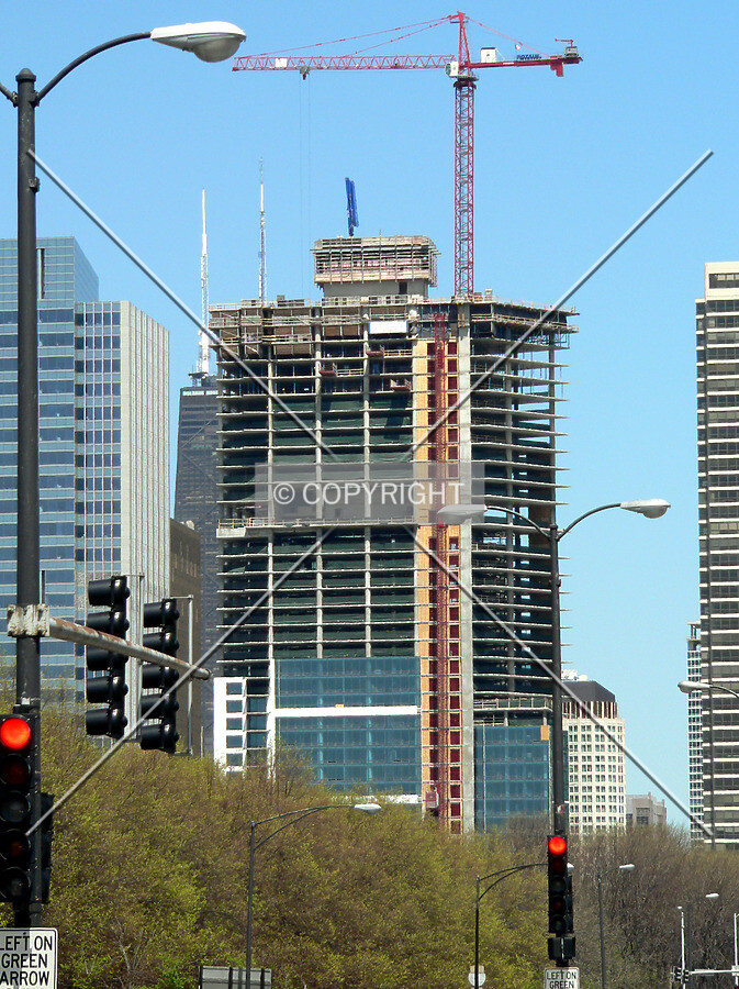 View to the north from Lake Shore Drive
