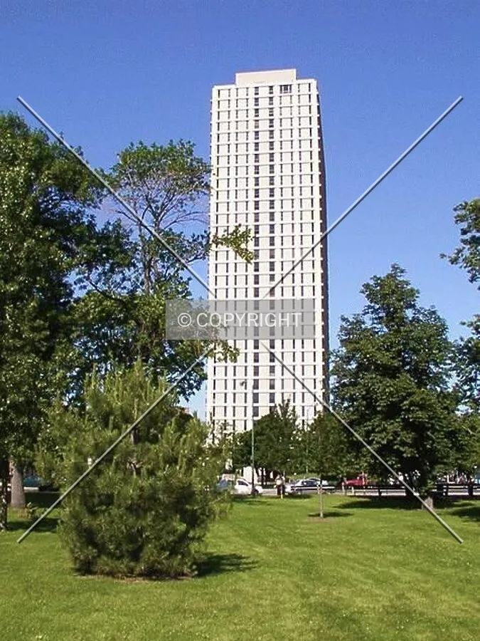 East façade