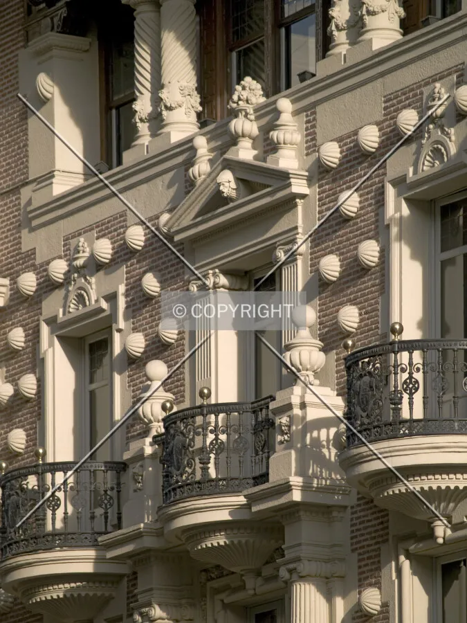 Detail of northern façade