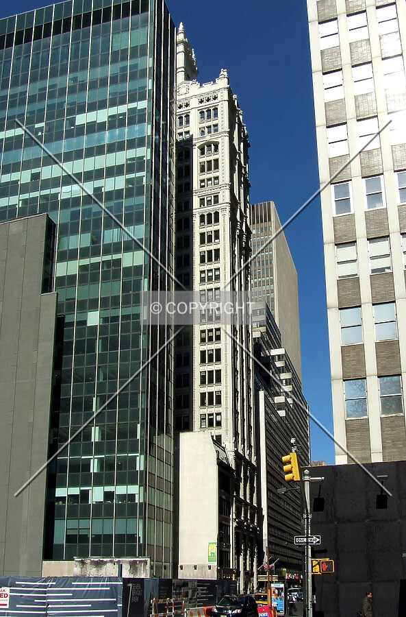 View from the east at 6th Avenue and 40th Street