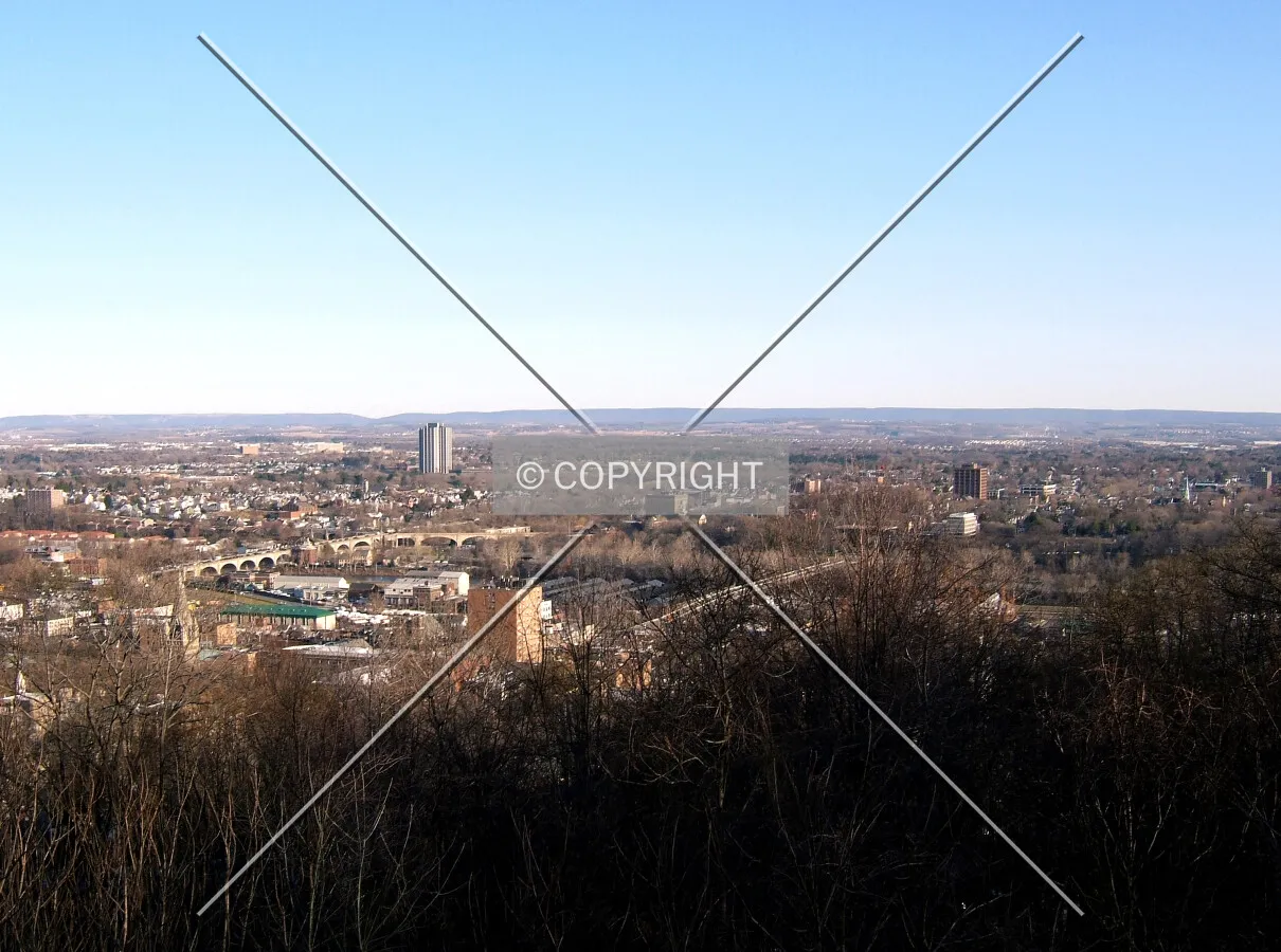 Central Bethlehem from the southeast